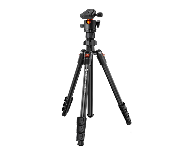 K&F Concept K234A0 z głowicą kulową BH-28L i uchwytem na telefon - 1550356 - zdjęcie